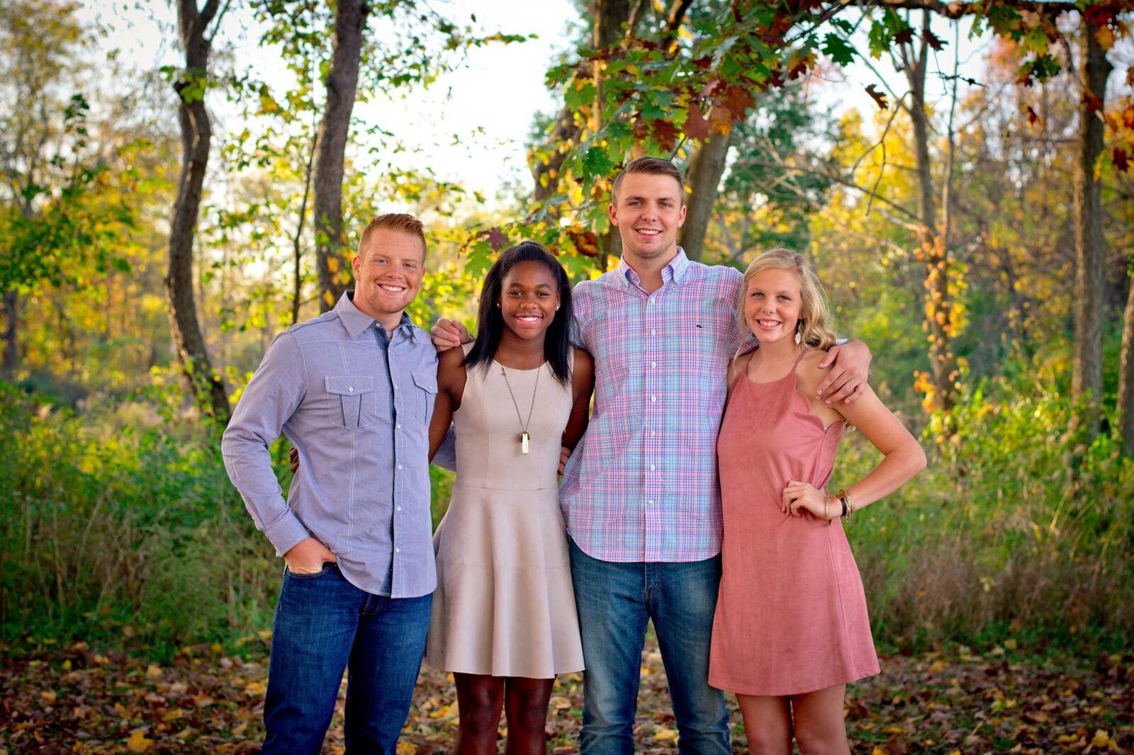 The Salazar children (from left): Caleb, Lexi, Christian and Cara. CONTRIBUTED