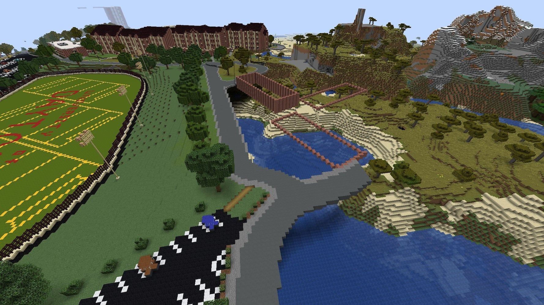 PHOTOS: Take a tour of the University of Dayton campus in Minecraft