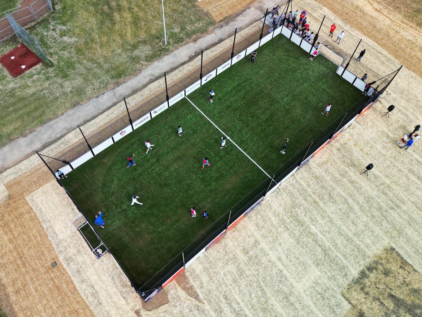 The 11th FC Mini Pitch opened with a grand opening celebration Friday, March 14, 2025, at the Booker T. Washington Center, 1140 S. Front St. in Hamilton. NICK GRAHAM/STAFF