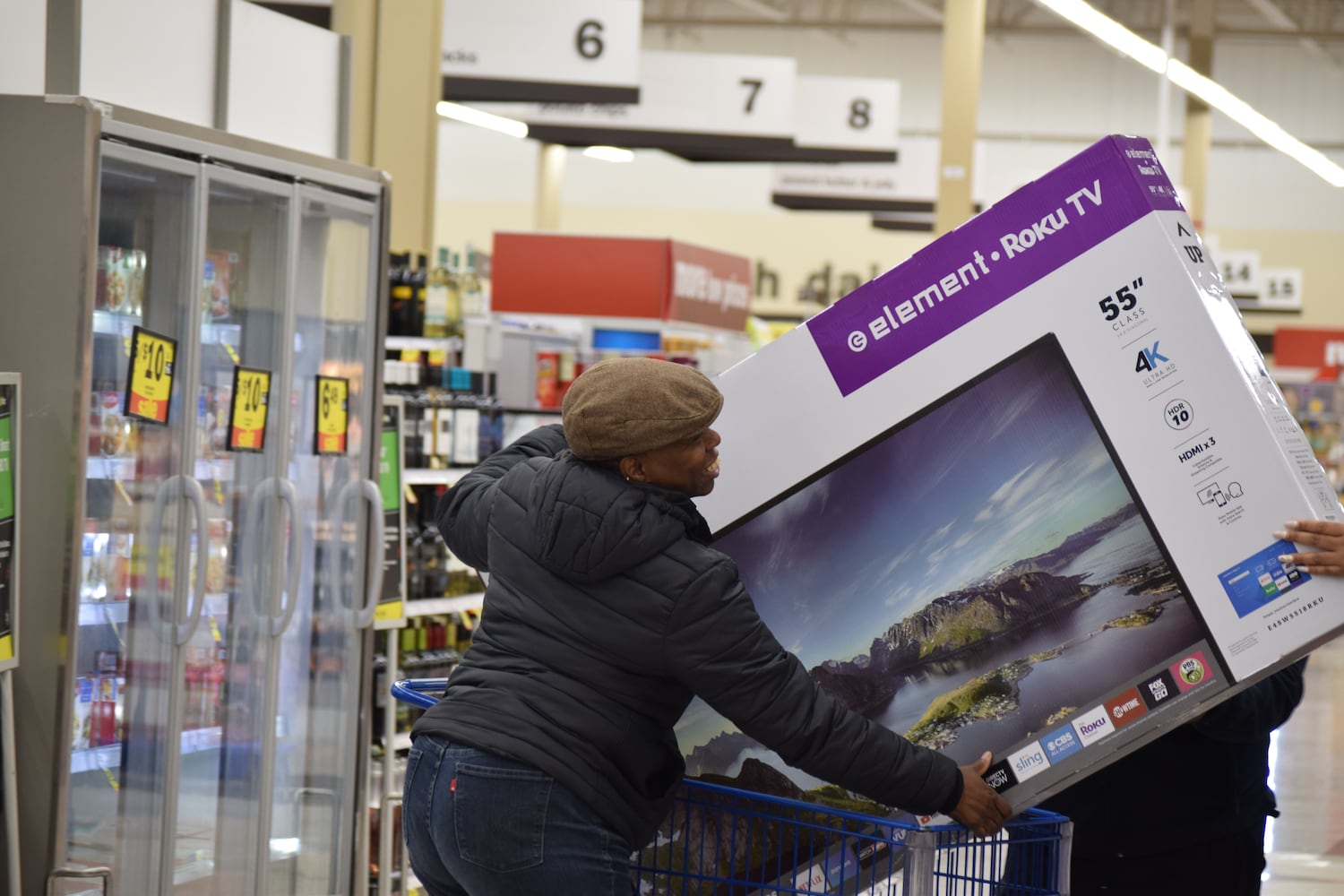 PHOTOS: Did we spot you Thanksgiving shopping today?