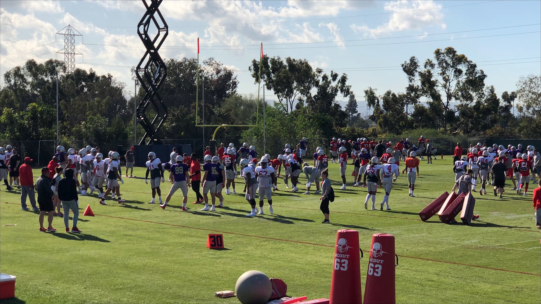 Ohio State football prepares for the Rose Bowl