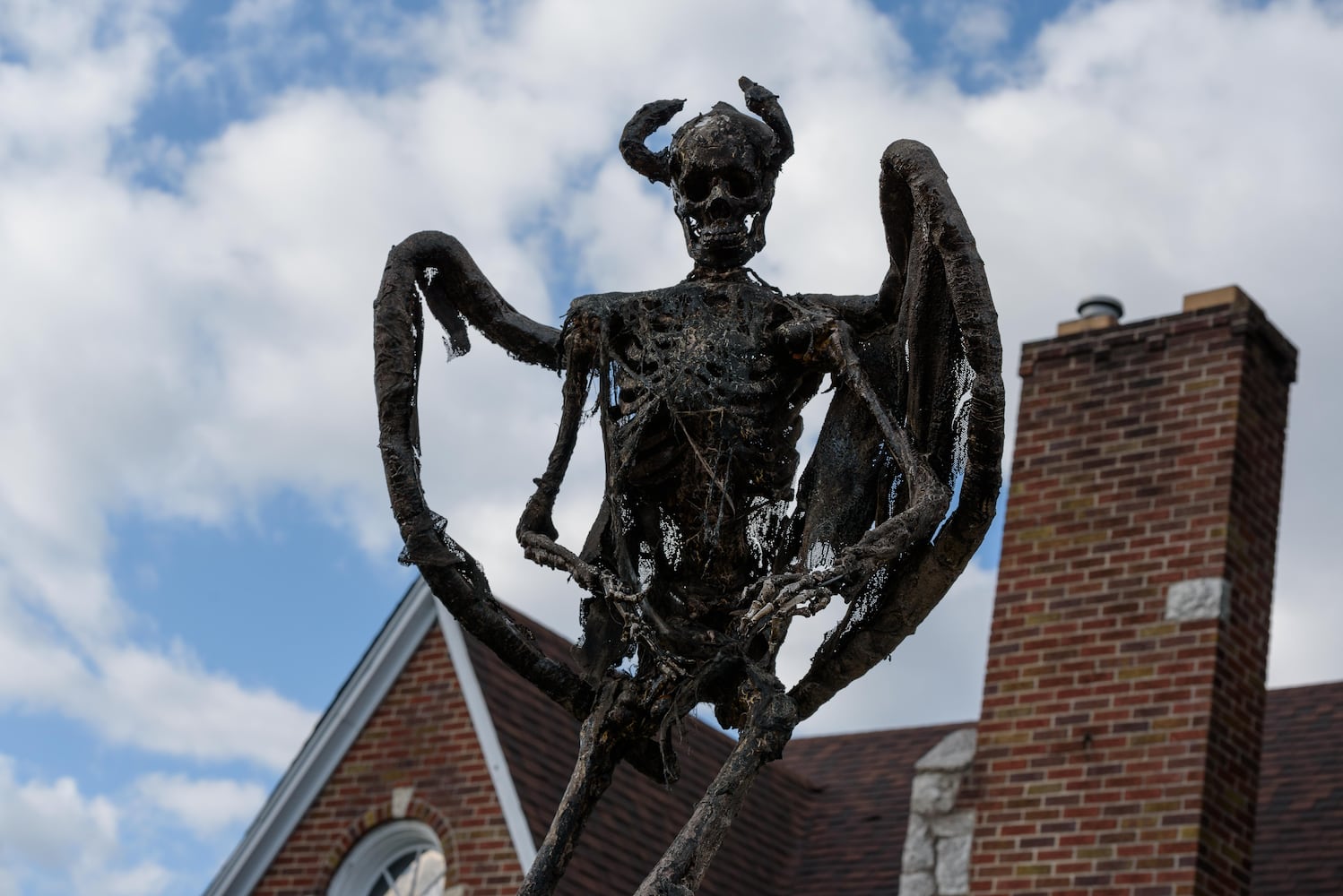 PHOTOS: Larger than life Halloween decorations in downtown Fairborn