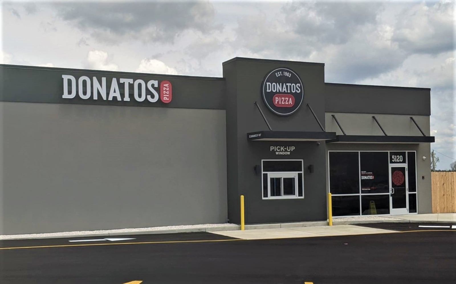 This rebuilt Donatos Pizza shop in  Harrison Twp. will reopen Tuesday, April 28 after the previous structure was destroyed by the 2019 Memorial Day tornadoes.