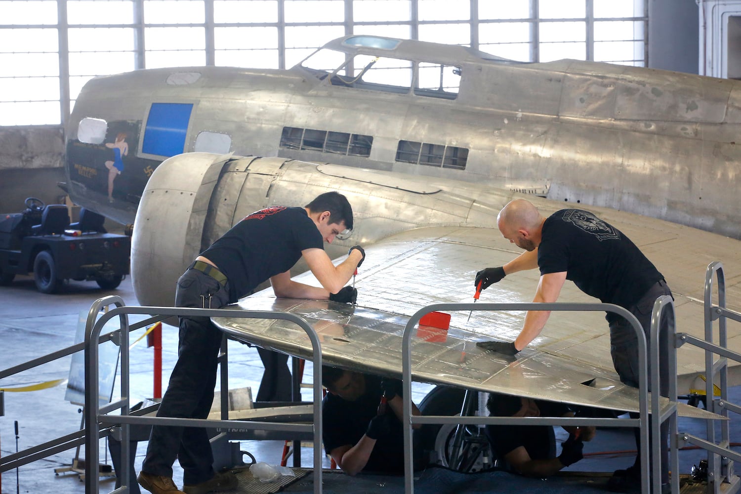 13 years and 55,000 hours of work: restored Memphis Belle