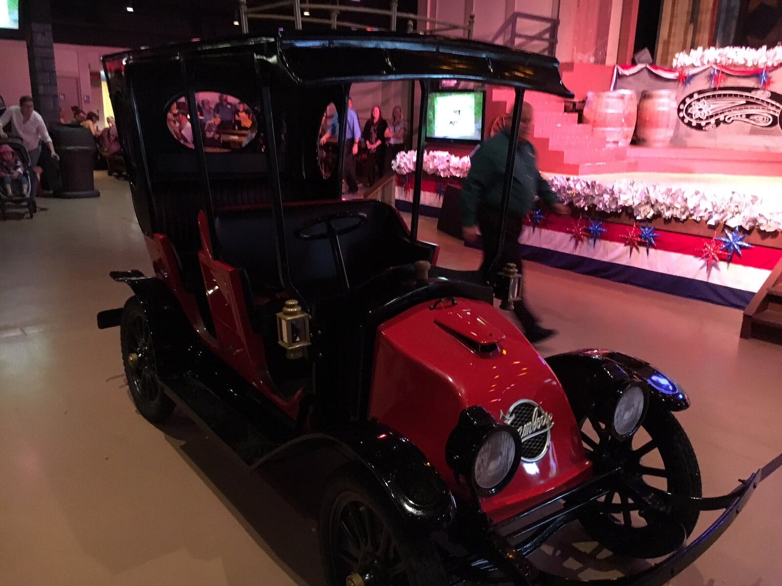 The antique cars will return to Kings Island in 2019.