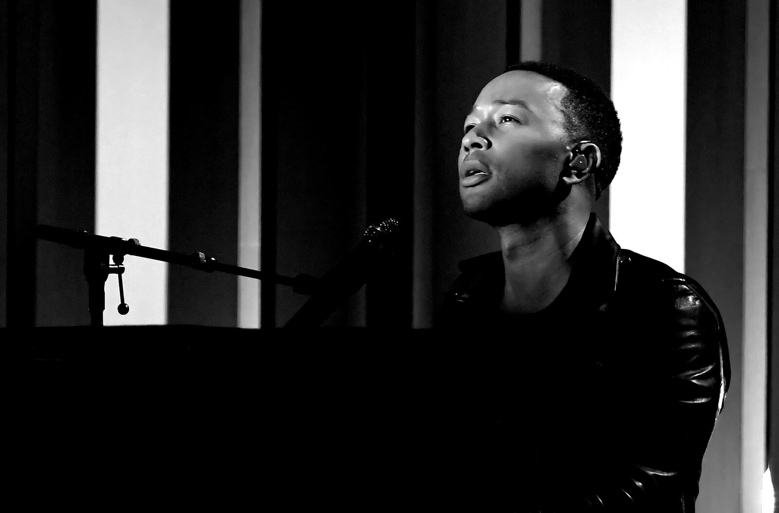 Musician John Legend performing onstage during the 2017 Billboard Music Awards in May.  (Photo by Ethan Miller/Getty Images)