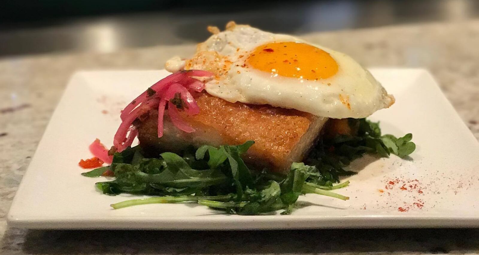 The pork belly at Salar is a crowd favorite. Photo: Salar