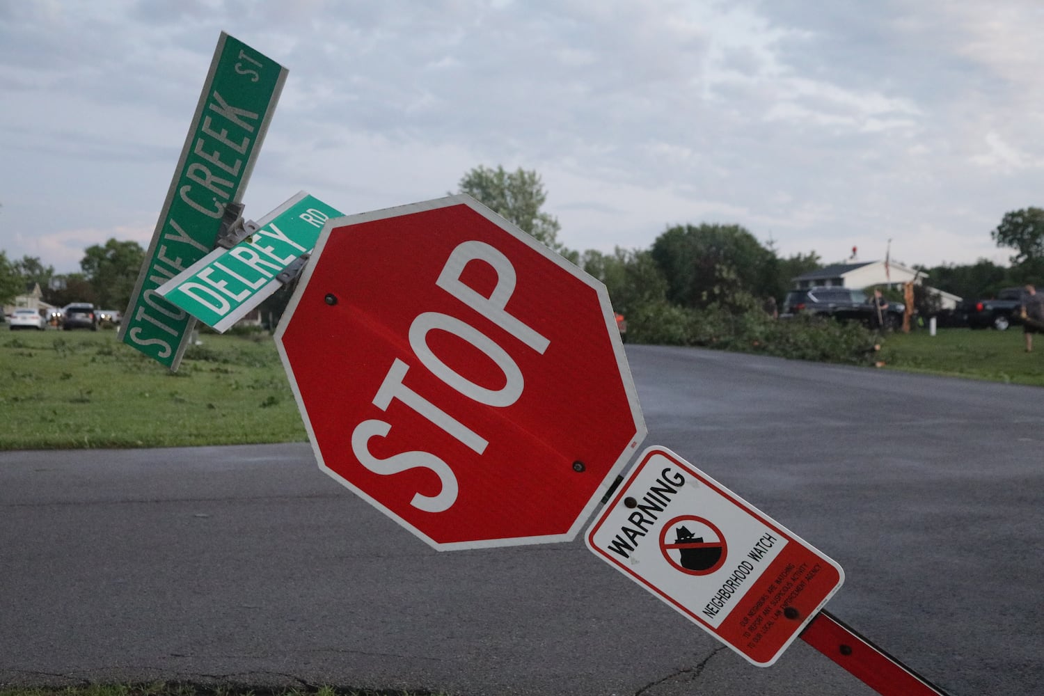 Tornado damage