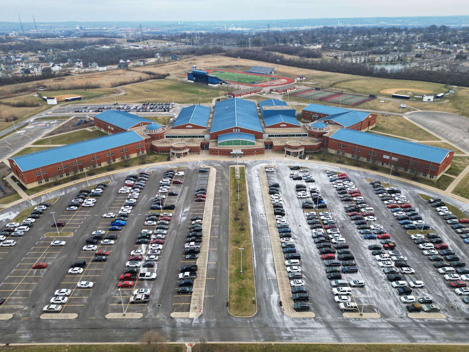 Monroe High School, Elementary School and athletics complex. NICK GRAHAM/STAFF