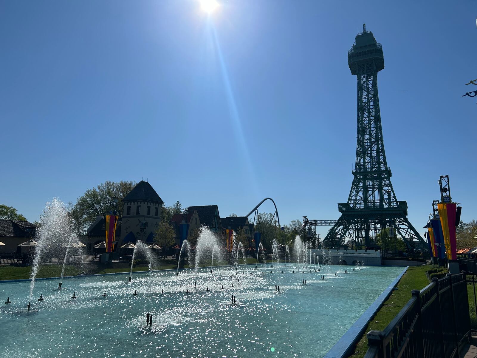 Kings Island opened for its 52nd season on Saturday, April 20, 2024. ALEX CUTLER/STAFF