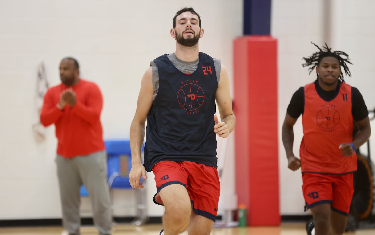 Dayton preseason practice