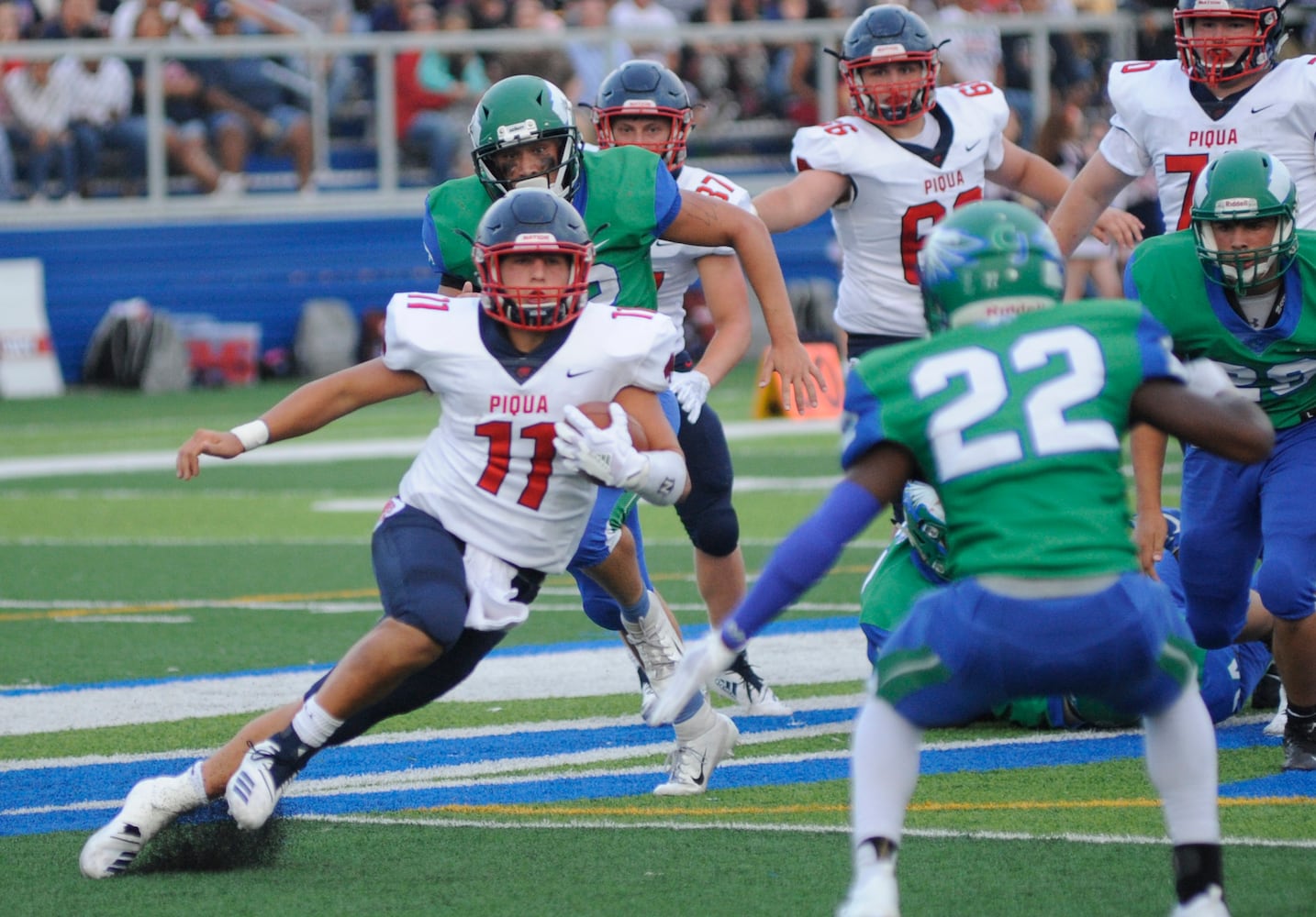 PHOTOS: Piqua at CJ football, Week 1