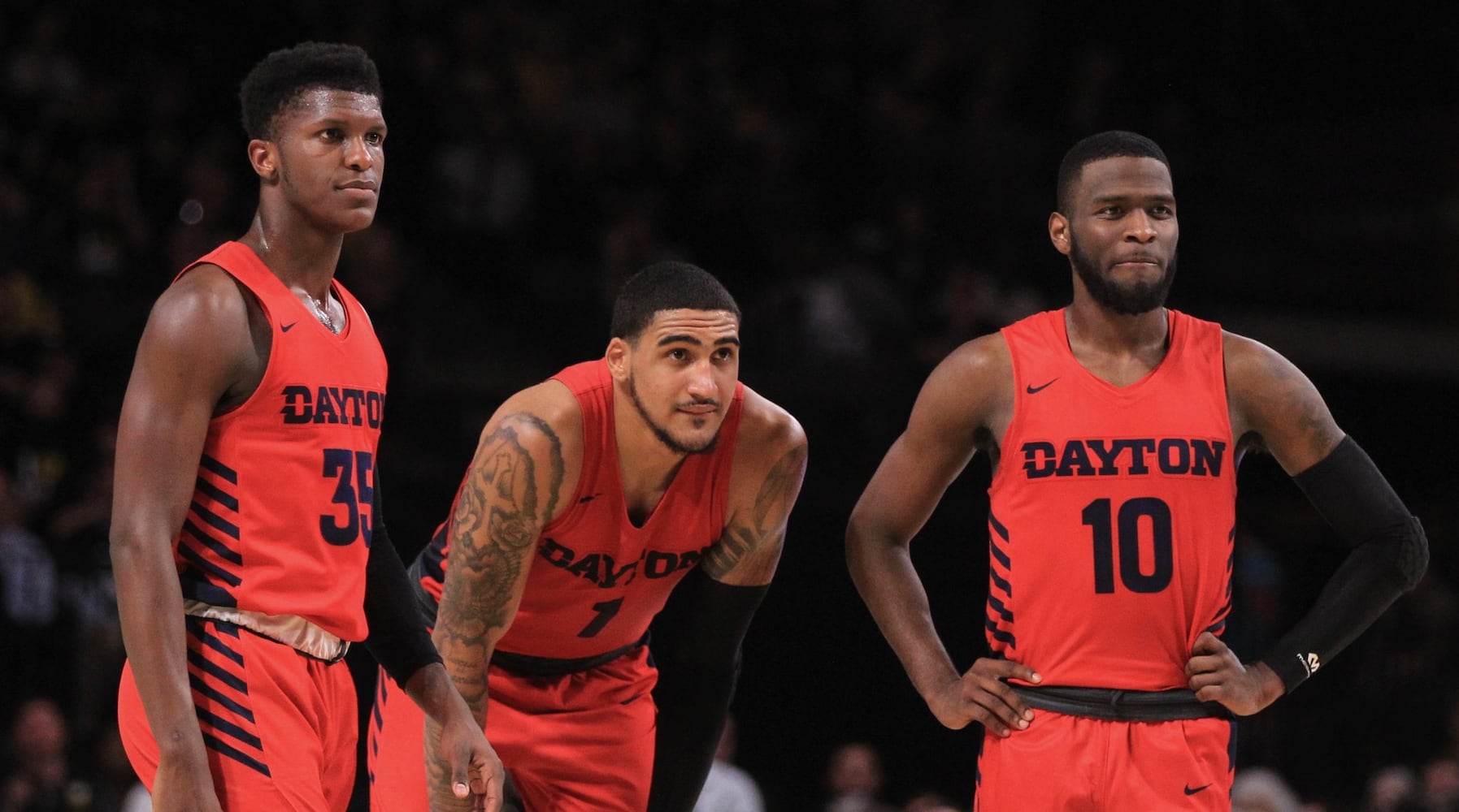 Dayton Flyers enjoying the ride during historic season