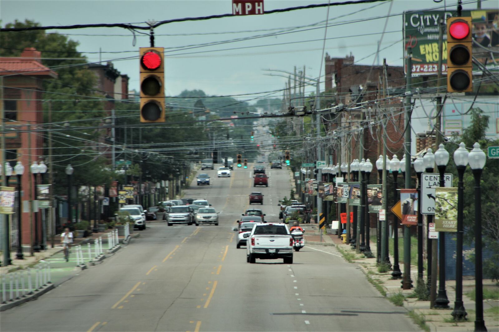 West Third Street in the Wright Dunbar business district. CORNELIUS FROLIK / STAFF