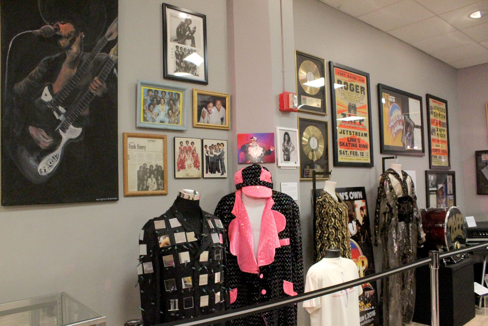 Photo inside of the Funk Museum and Exhibition Center in downtown Dayton. Photo: Amelia Robinson