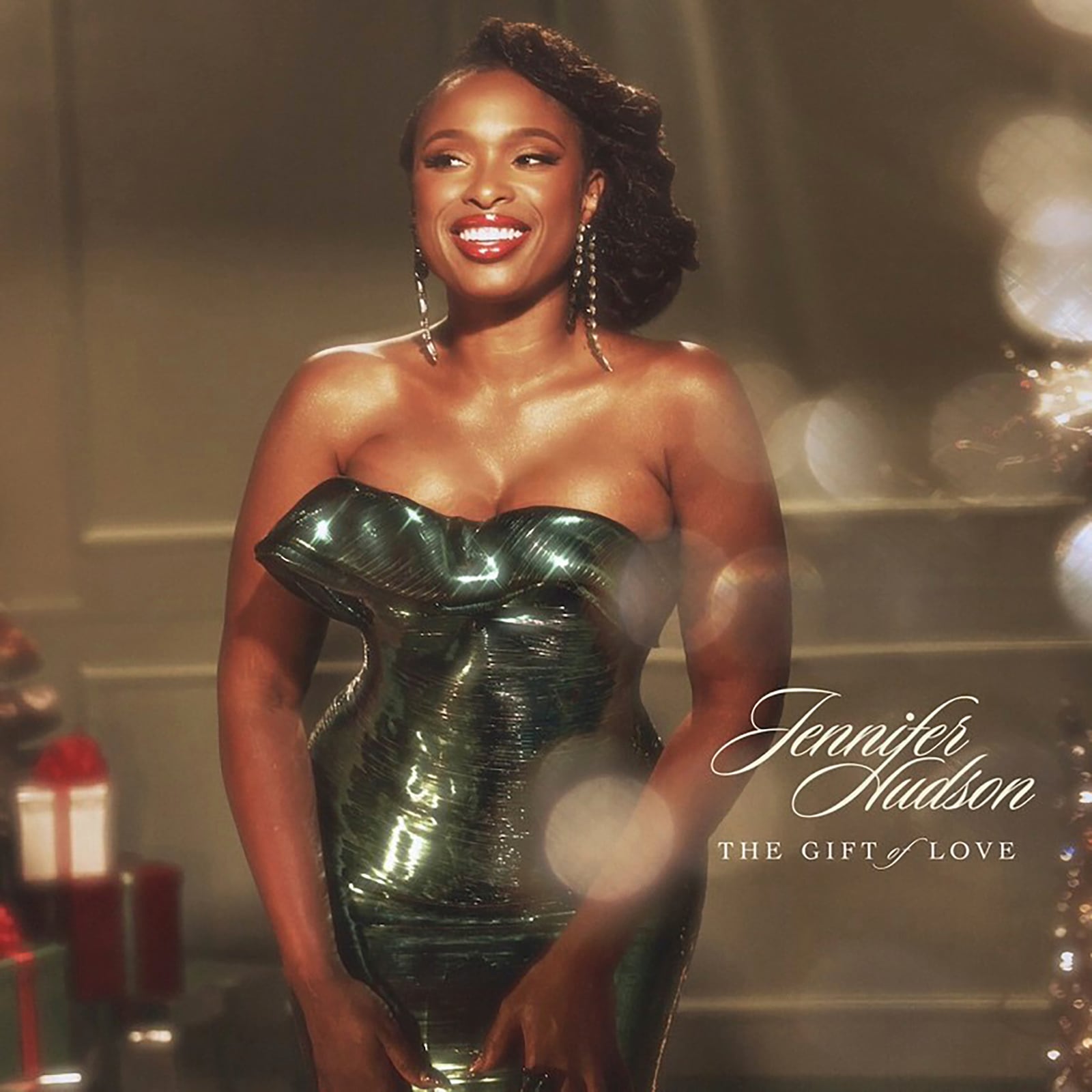 This album cover image released by Interscope Records shows "The Gift of Love" by Jennifer Hudson. (Interscope Records via AP)