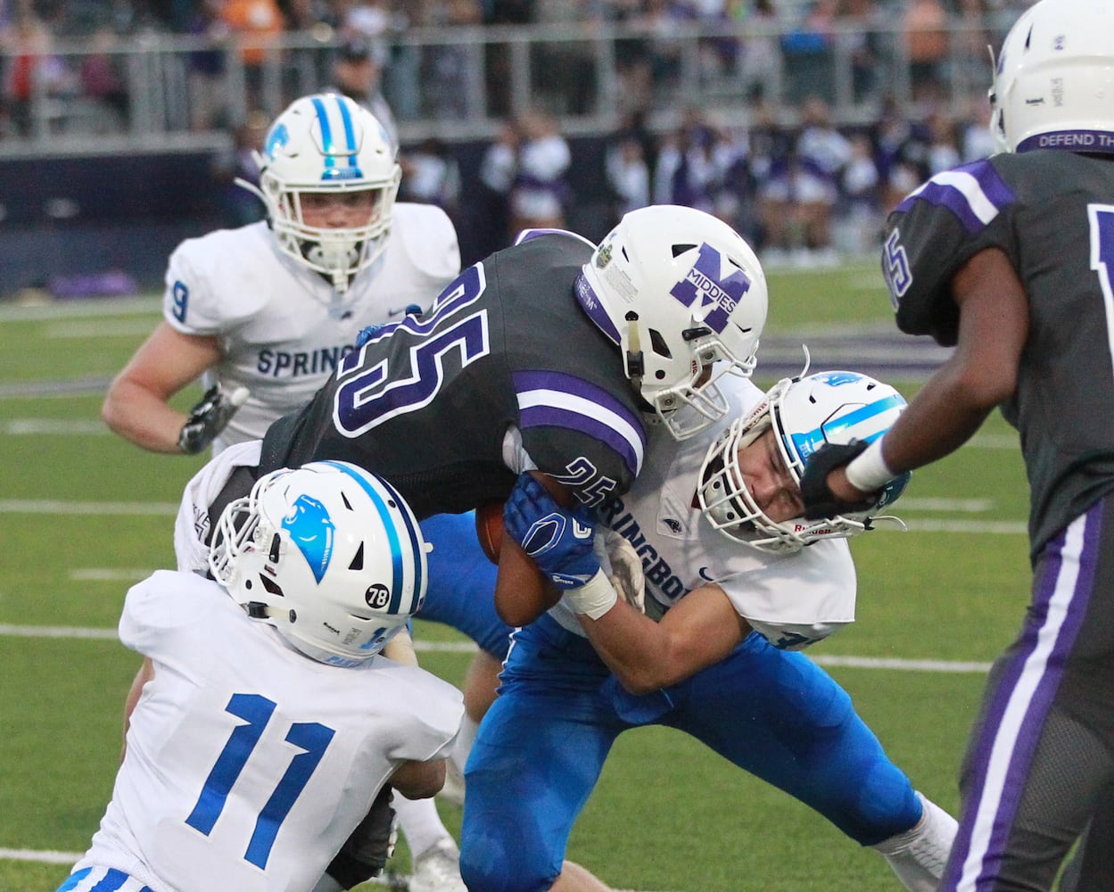 PHOTOS: Springboro at Middletown, Week 2 football