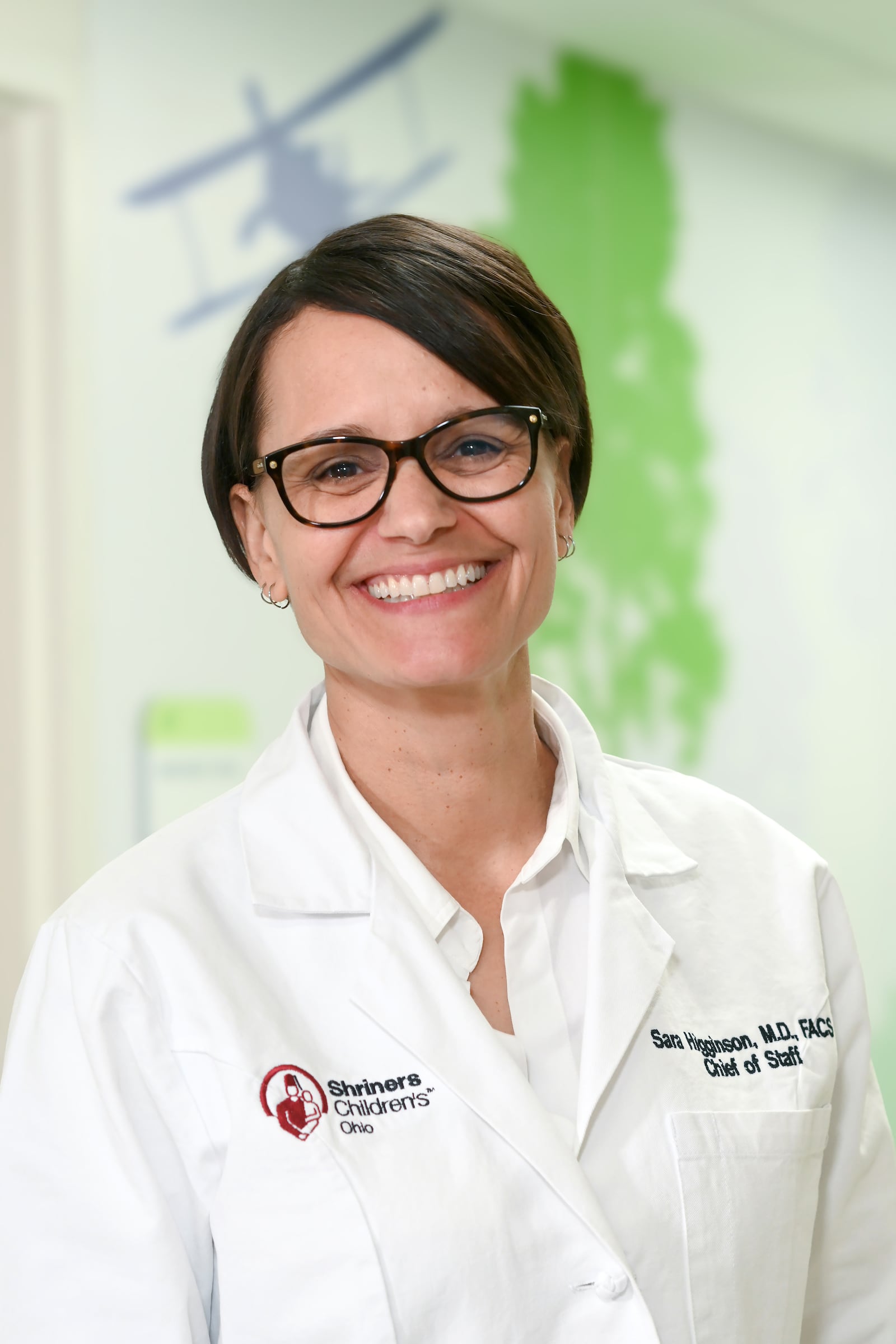 Dr. Sara M. Higginson, the new chief of staff at Shriners Children’s Ohio. CONTRIBUTED