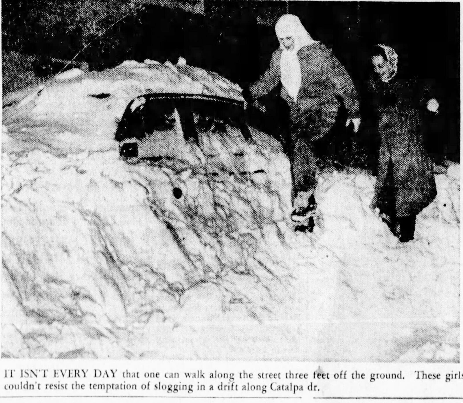 The Thanksgiving Blizzard of 1950 hits Dayton. DAYTON DAILY NEWS ARCHIVES