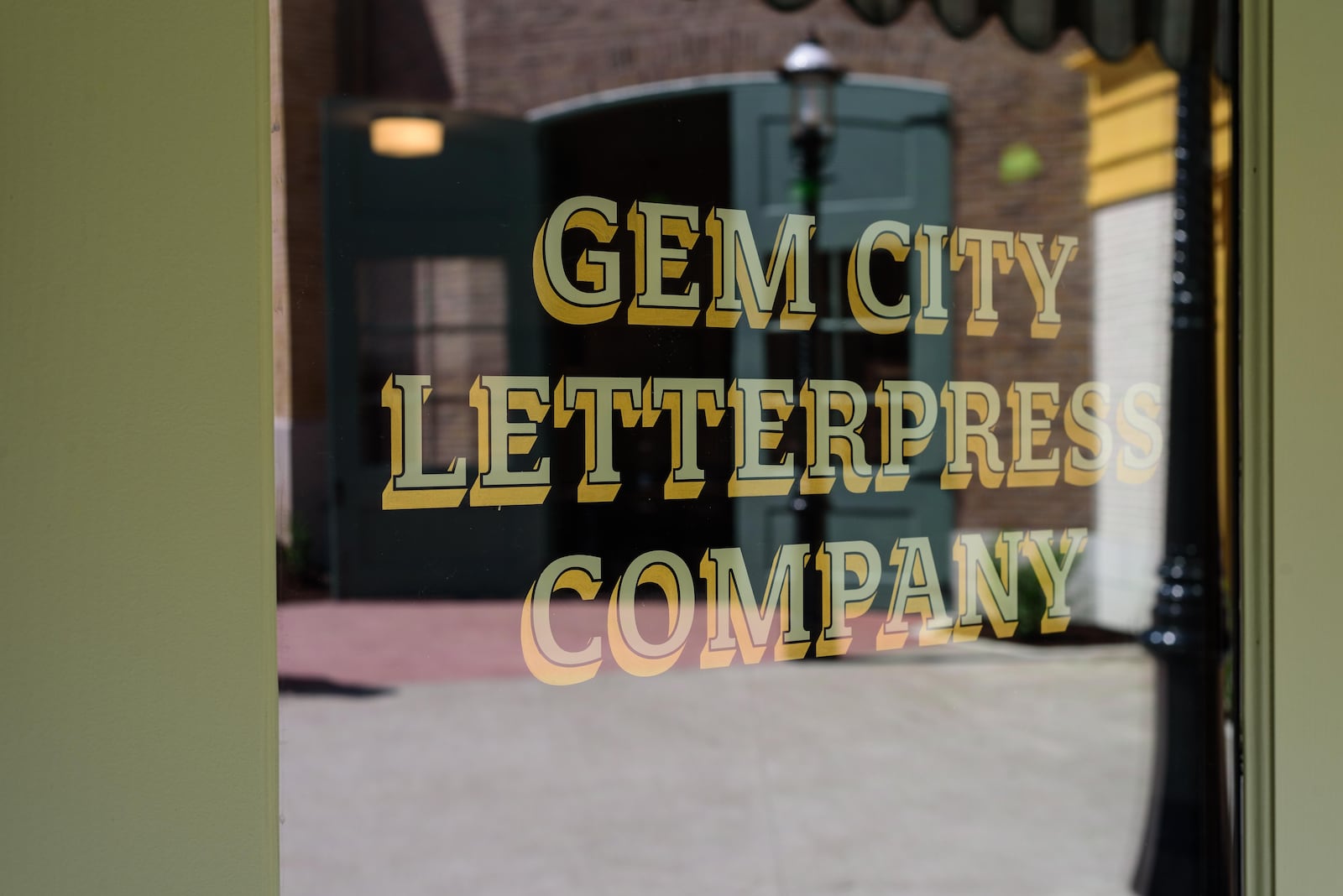 Gem City Letterpress Company is part of the expanded exhibit at Carillon Historical Park’s new 1920s-1930s industrial block. TOM GILLIAM / CONTRIBUTING PHOTOGRAPHER