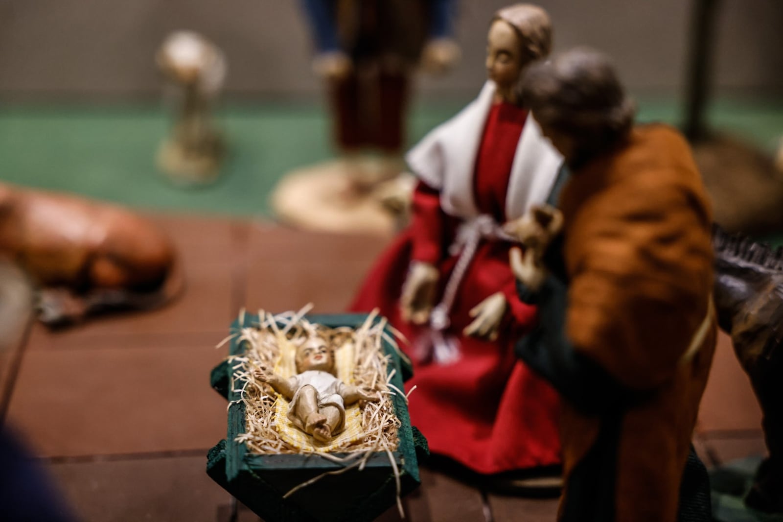 The University of Dayton is opening a new nativity exhibition  at the Roesch Library called Joy to the World. The exhibit is open to the public November 25 to January 17. The exhibit feature songs paired with the nativities. JIM NOELKER/STAFF