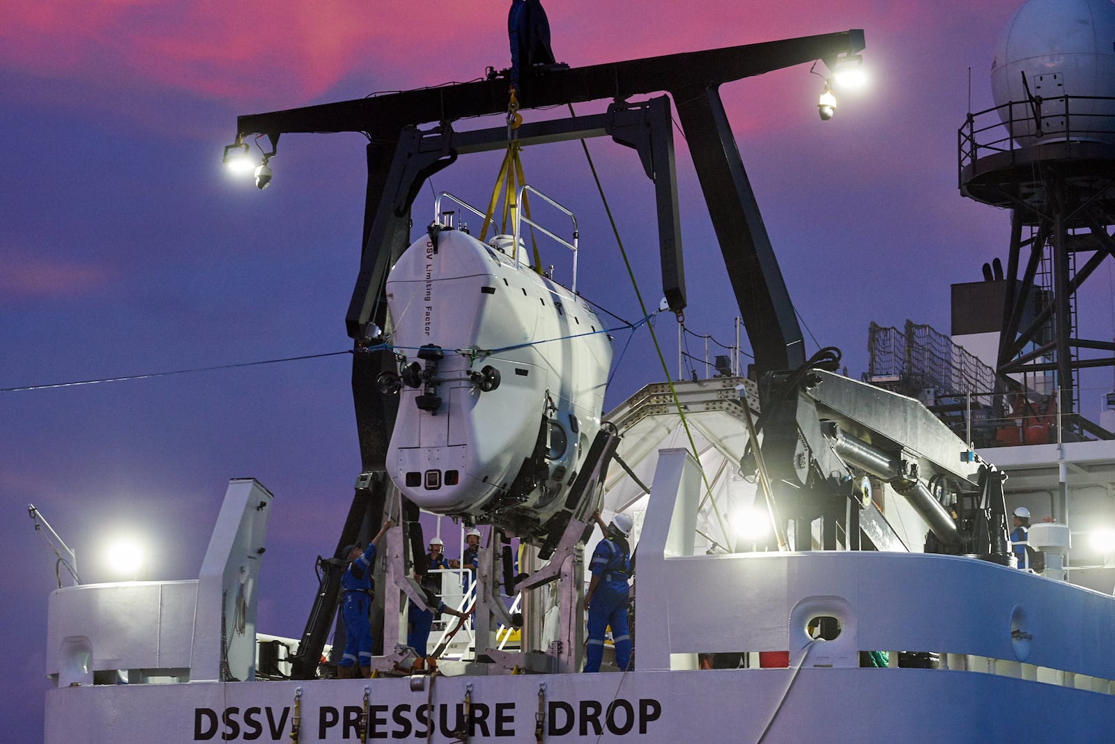 Larry Connor, the CEO and founder of the The Connor Group, is part of an expedition to explore the Mariana Trench in submersible called the DSV Limiting Factor. Reeve Jolliffe/CONTRIBUTED