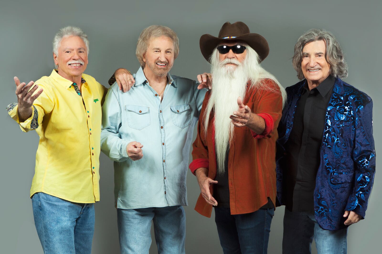 Oak Ridge Boys, which celebrated 50 years of music earlier this year, performs at Sorg Opera House in MiddletownFriday, Sept. 8.