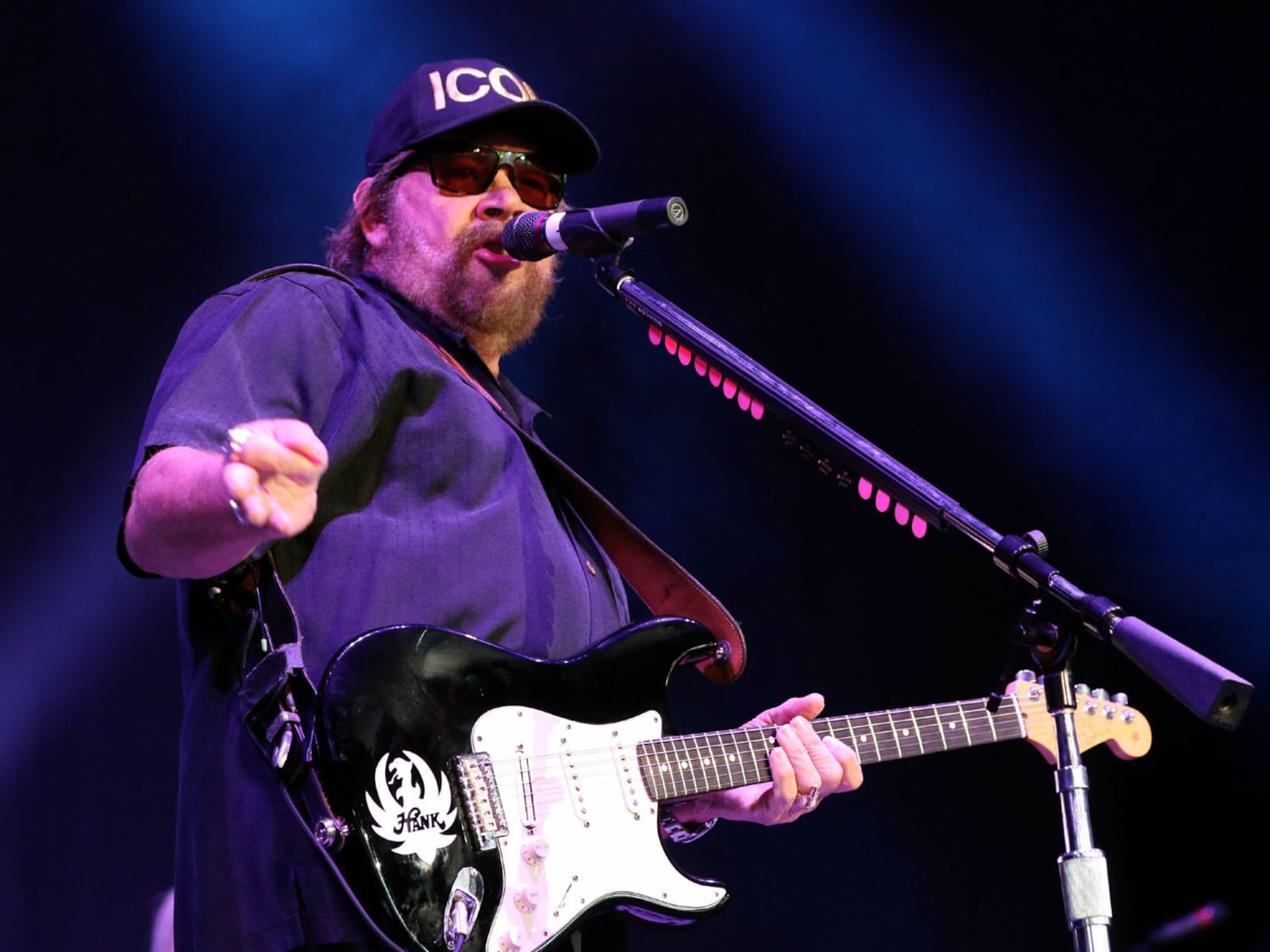 Singer-songwriter Hank Williams Jr. performed for a sold-out crowd at the Last of the Street Survivors Farewell Tour stop on Saturday, September 1, 2018 concert at Cellairis Amphitheatre at Lakewood. (Robb Cohen Photography & Video /RobbsPhotos.com)