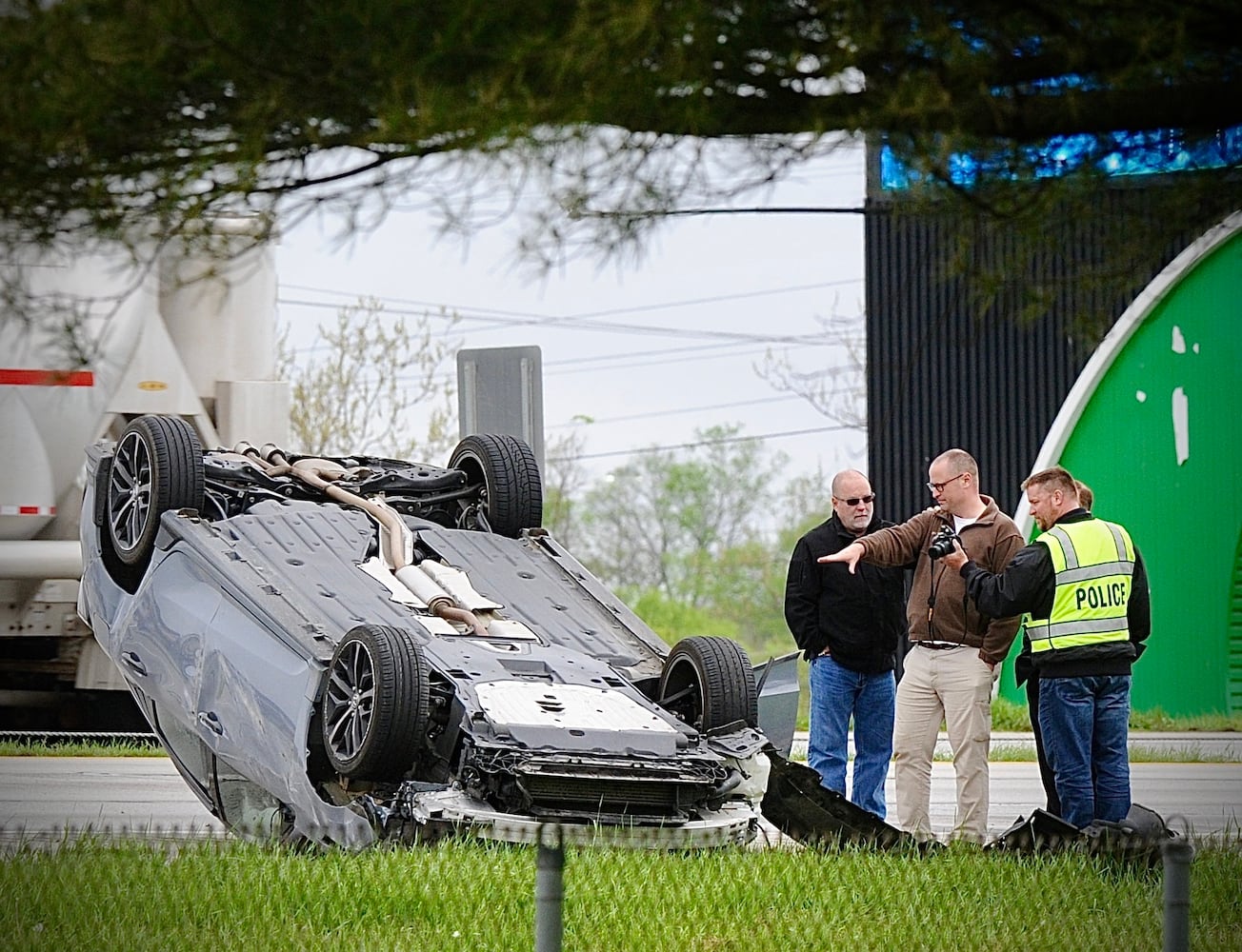 PHOTOS: I-75 crash under investigation