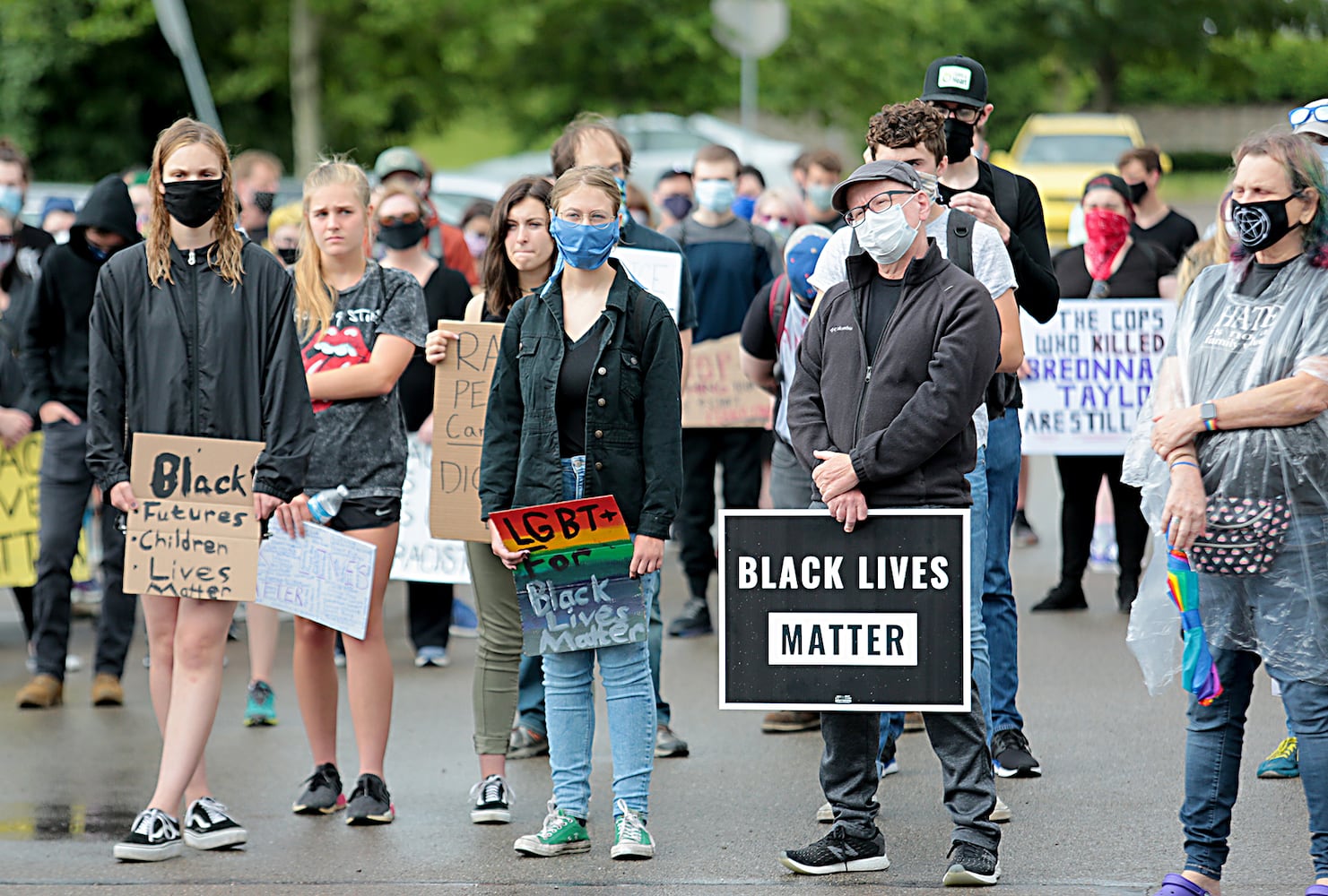 PHOTOS: Demonstrators rally for justice in Beavercreek