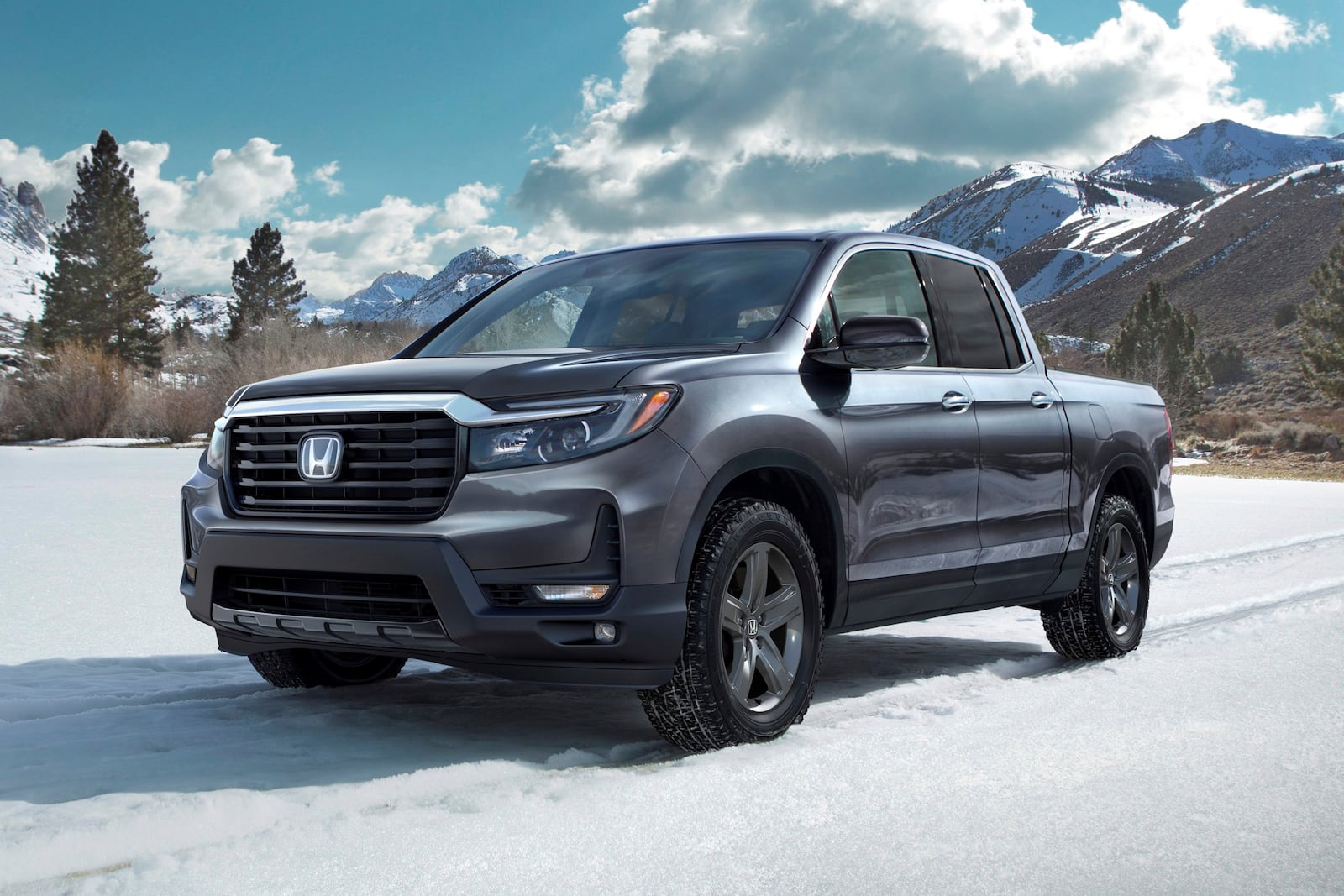 This photo provided by Honda shows a used Honda Ridgeline midsize pickup, which is available used for $25,000 or less (Courtesy of American Honda Motor Co. via AP)