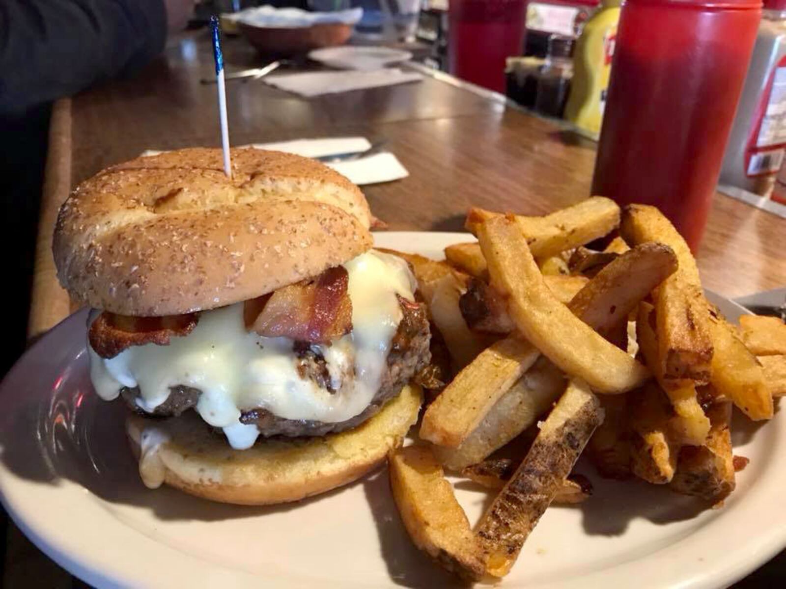 The Johnny Burger at The Thurman Cafe in Columbus, Ohio.