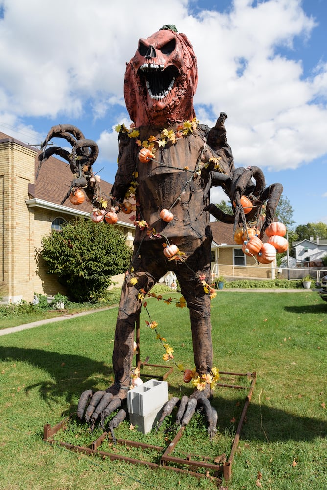 PHOTOS: Larger than life Halloween decorations in downtown Fairborn