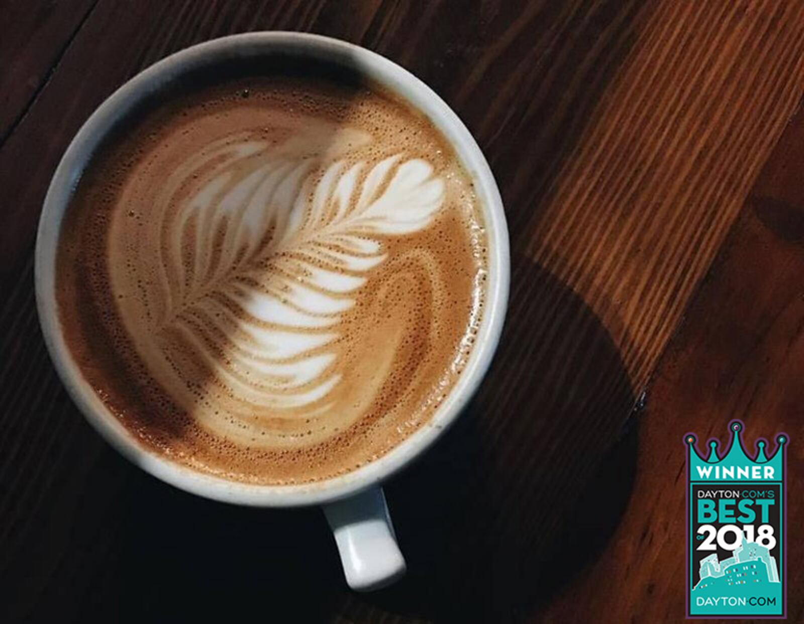 Ghostlight Coffee was voted Best Coffeehouse by Dayton.com users in the Best of Dayton 2018 contest.