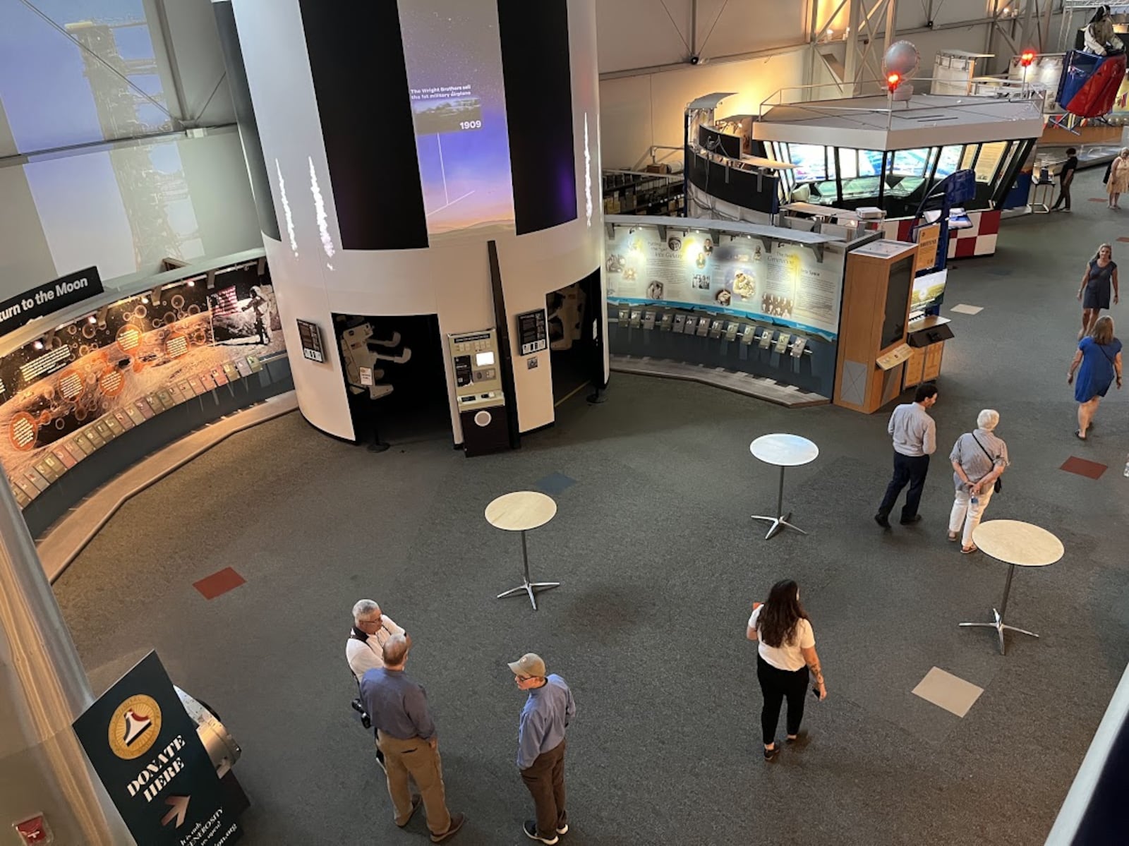 The National Aviation Hall of Fame, from above. THOMAS GNAU/STAFF