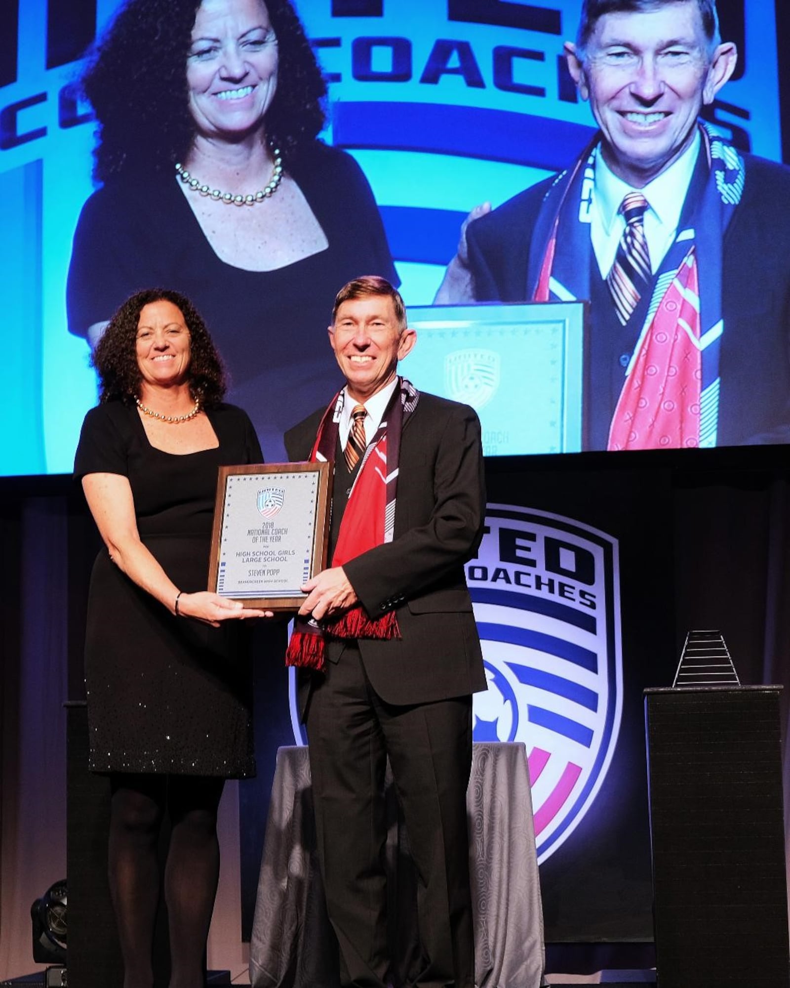 In 2018 – after leading the Beavercreek High girls team to a perfect 24-0 record and the Division I state championship – Beavers coach Steve Popp was named National Coach of the Year by the United Soccer Coaches Association. He is one of the state’s winningest coaches with 449 victories at three high schools – Beavercreek, Wayne and Bellbrook. CONTRIBUTED