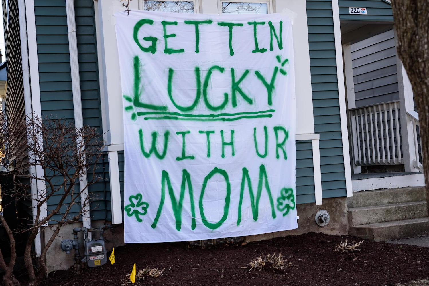 PHOTOS: Early St. Patrick's Day celebration on UD campus