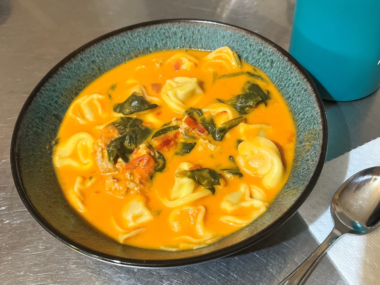 Creamy Tortellini Soup