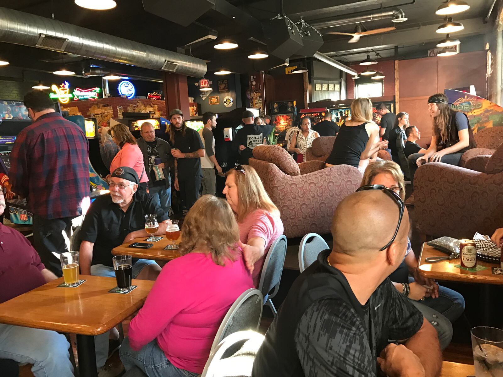 Canal Street Arcade and Deli held a preview party on Tuesday, June 28. The restaurant an bar are located in downtown Dayton near Fifth Third Field.