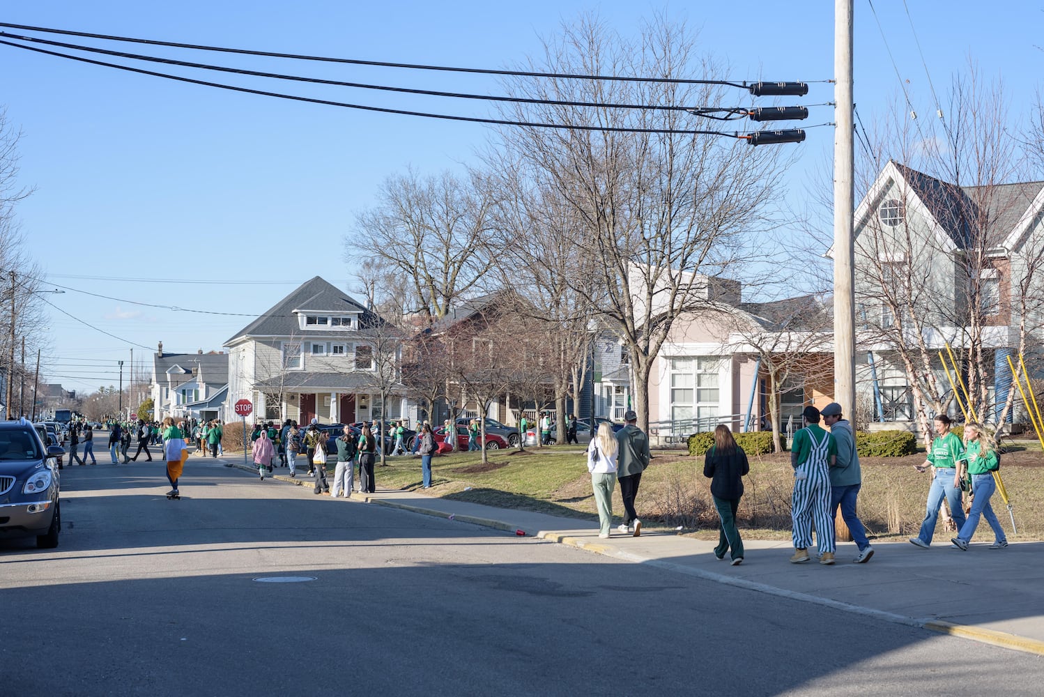 PHOTOS: Early St. Patrick's Day celebration on UD campus