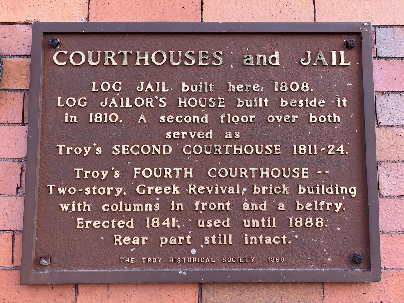 PHOTOS: Stabilization complete on Troy's IOOF Building/Old Miami County Courthouse