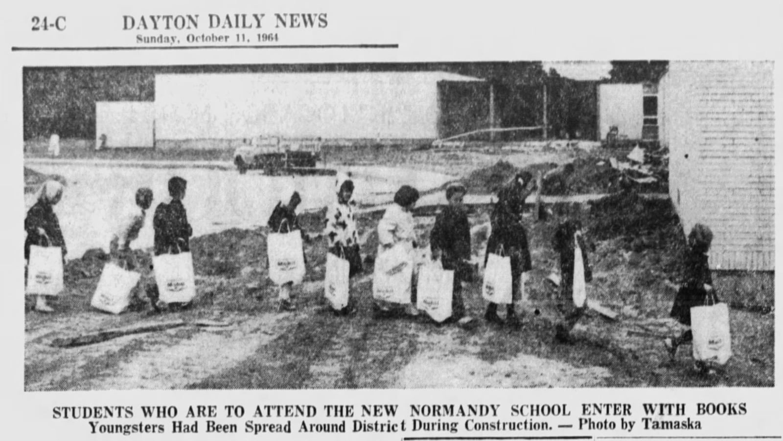 Oct. 11, 1964: Normandy Elementary school ready for students. DAYTON DAILY NEWS ARCHIVES