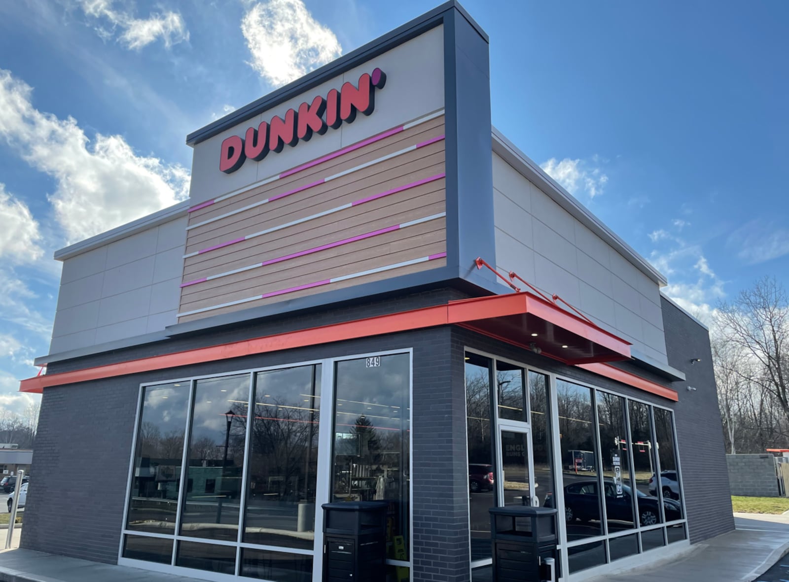 The new Dunkin’ location at 849 S. Main Street in Englewood is holding a grand opening on Tuesday, Feb. 21 at 10 a.m.