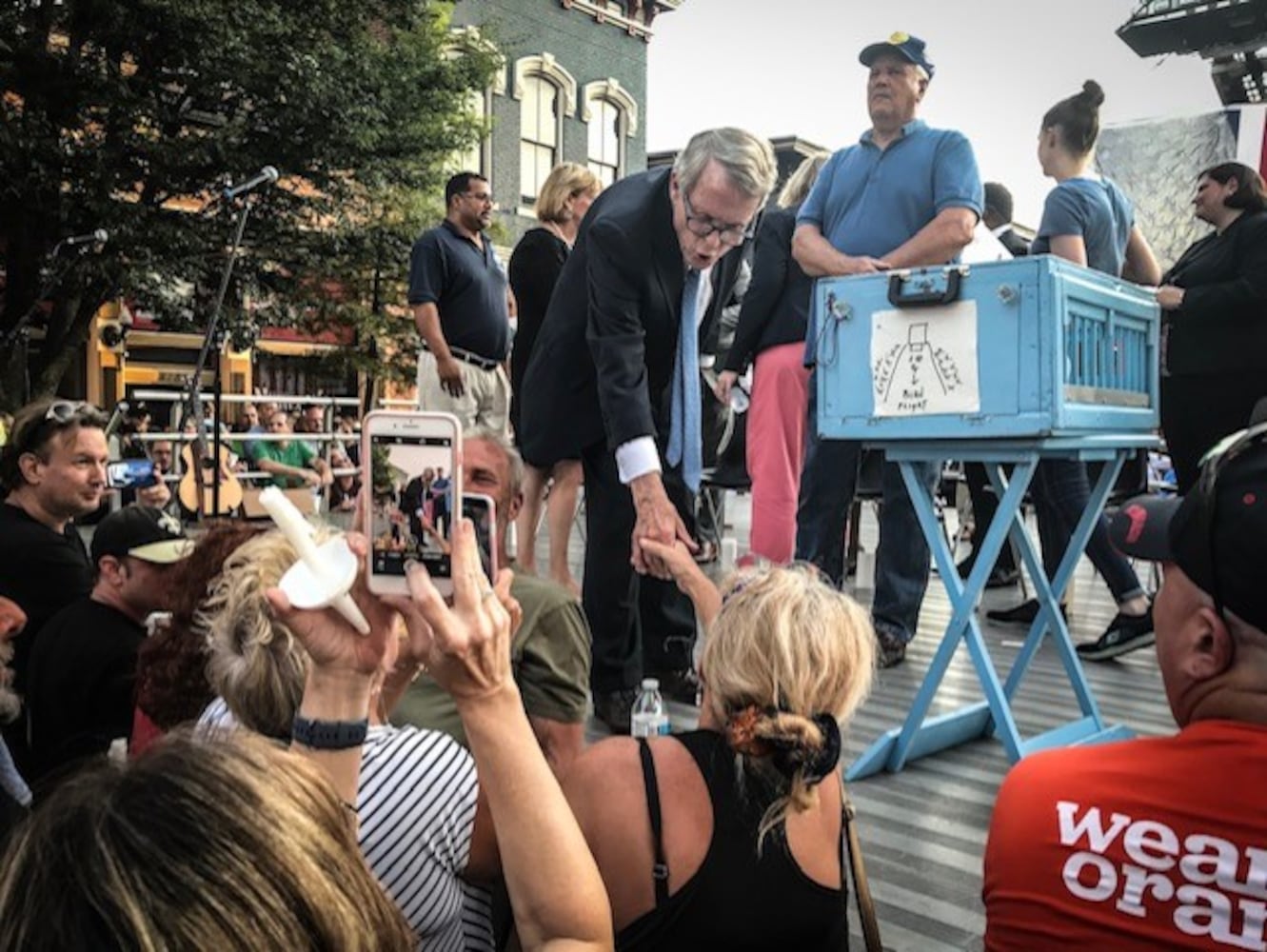 Vigil held in Dayton after Oregon District shooting