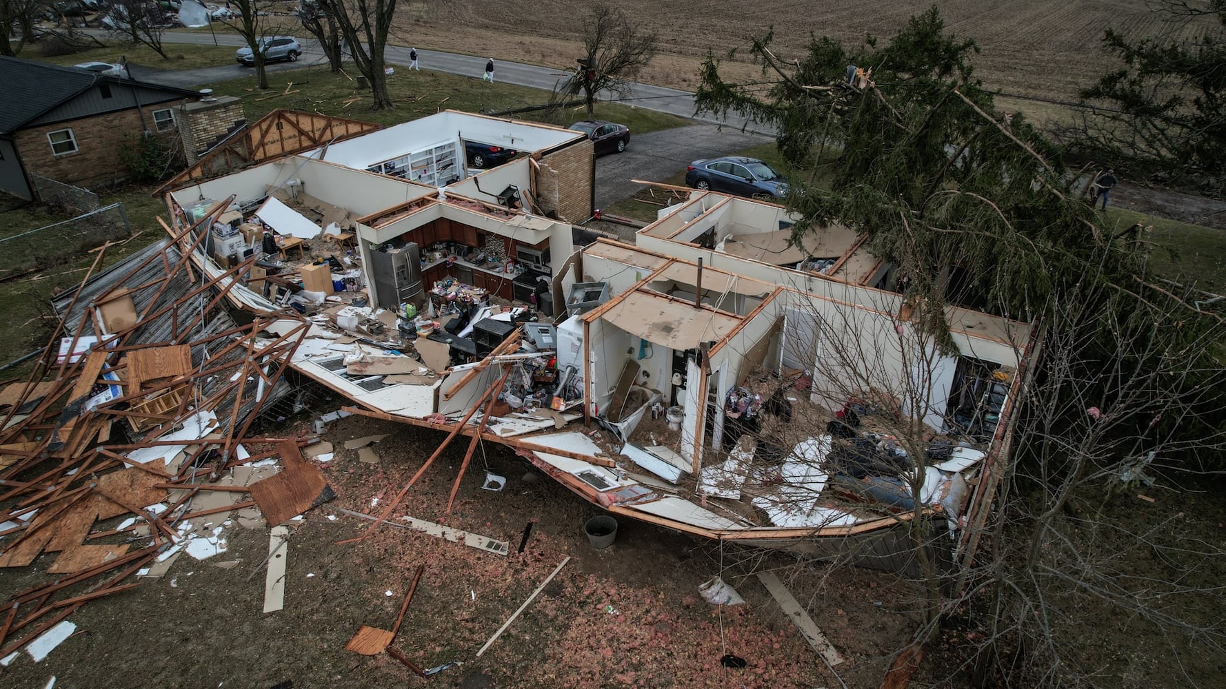 Ridge Road damage 