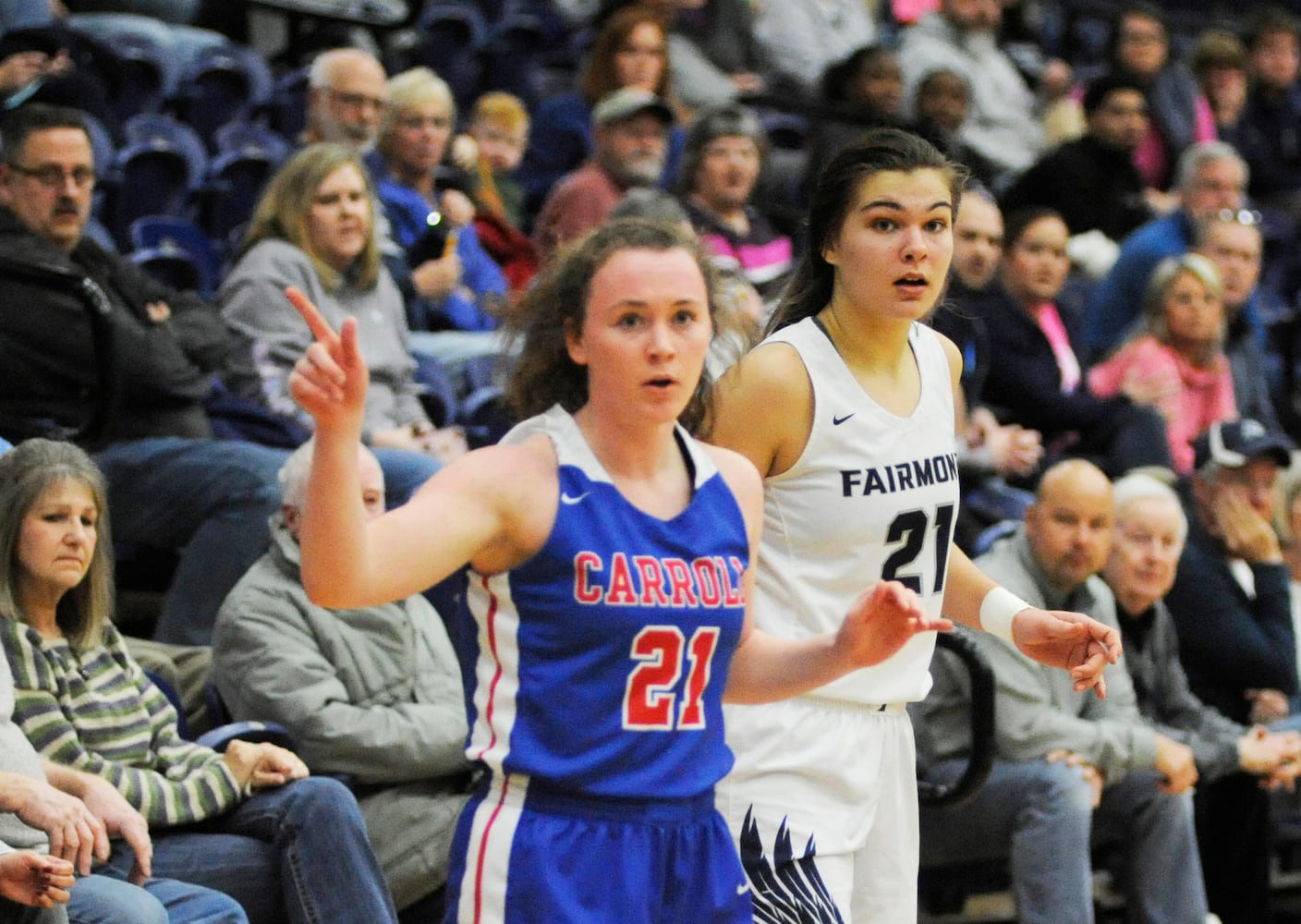 PHOTOS: Carroll at Fairmont girls basketball