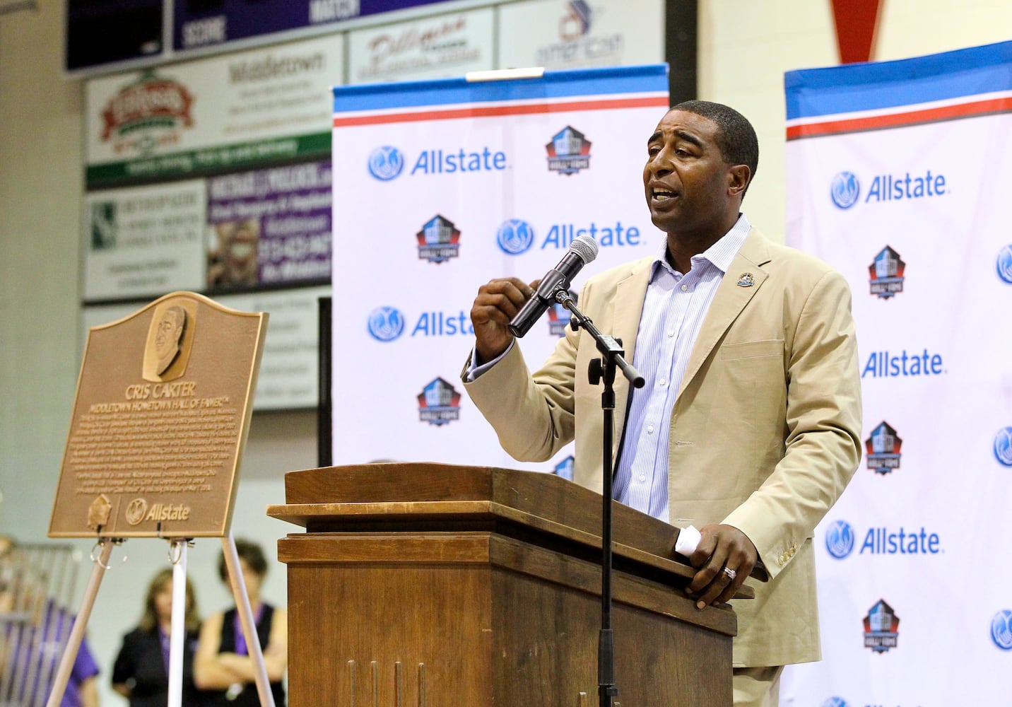 Cris Carter Middletown visit