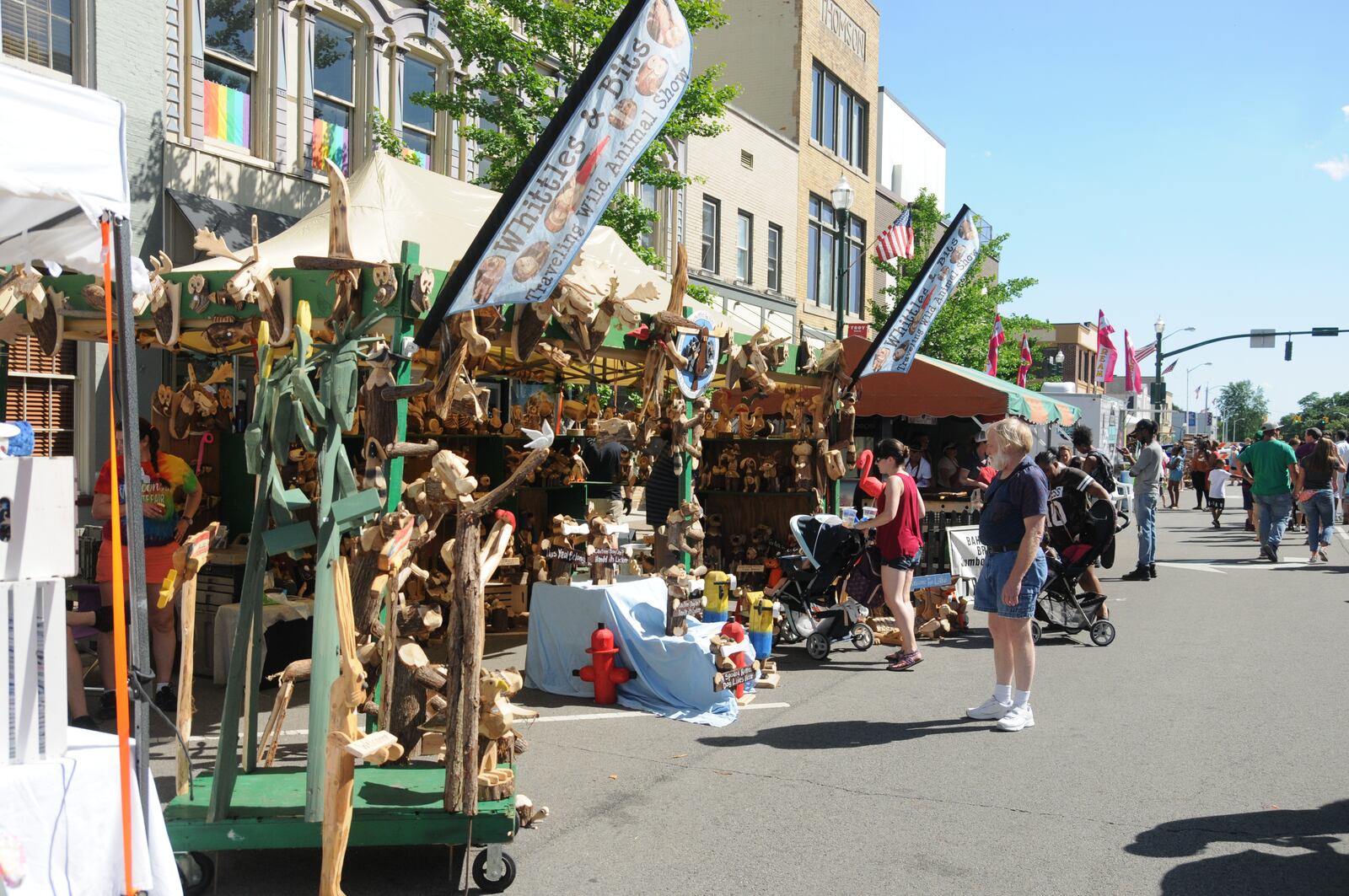 The 46th annual Troy Strawberry Festival will run from 10 a.m. to 9 p.m. Saturday and 10 a.m. to 5 p.m. Sunday. PHOTOS BY DAVID MOODIE, CONTRIBUTING PHOTOGRAPHER