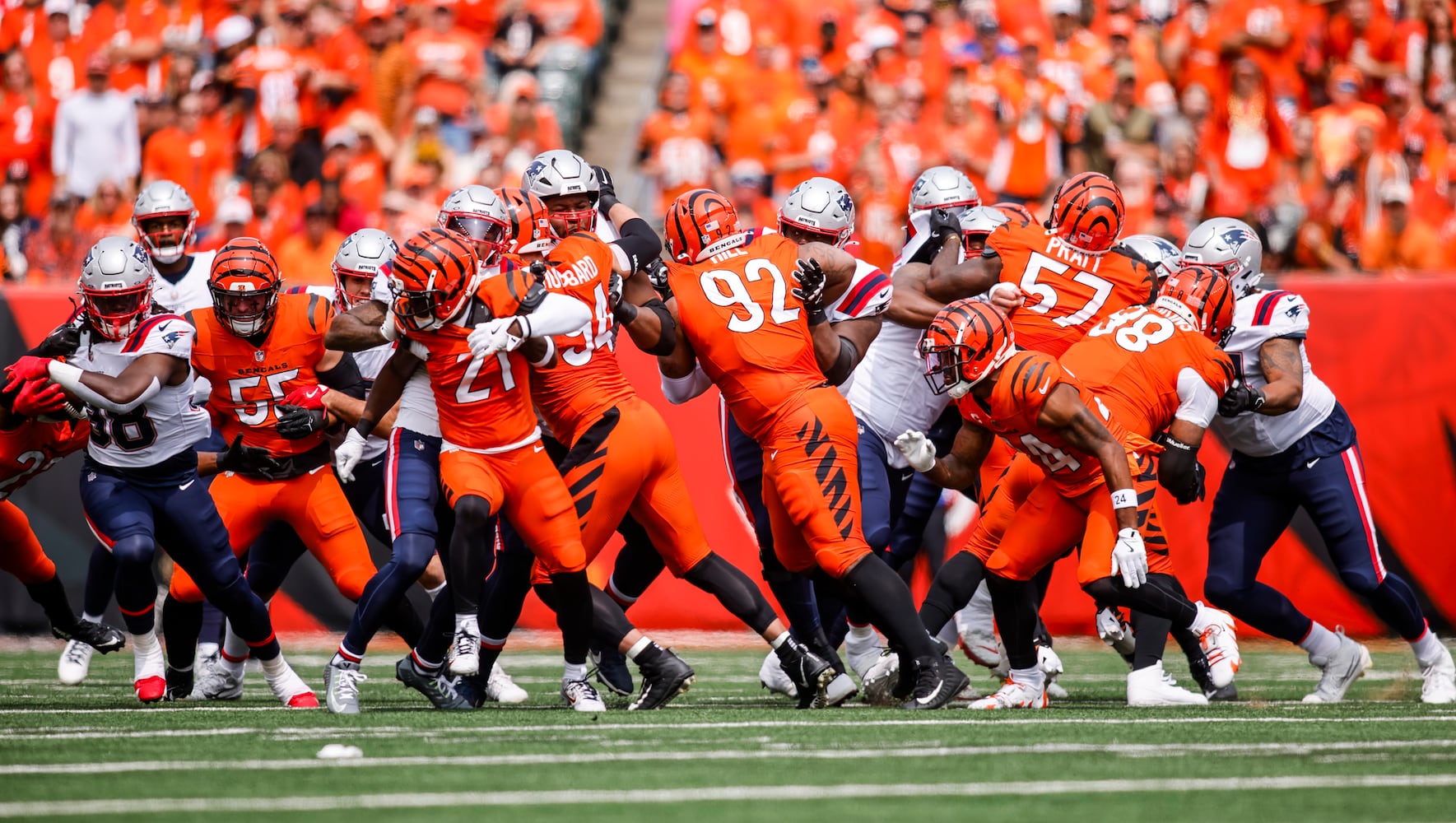 090824 Bengals vs Patriots football