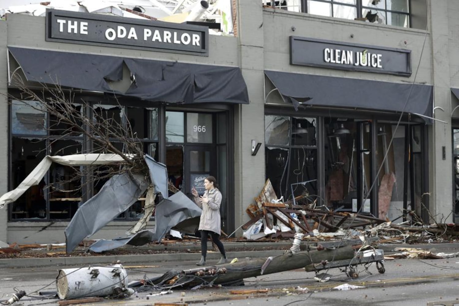 PHOTOS: Tornadoes slam into Nashville, central Tennessee